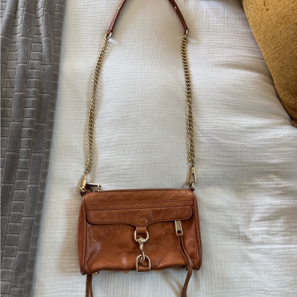 Rebecca Minkoff Mini MAC Leather Crossbody Bag - Picture 2 of 7